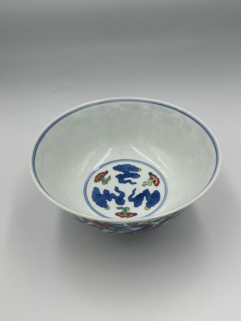 大清乾隆年製　丼茶碗　中国美術