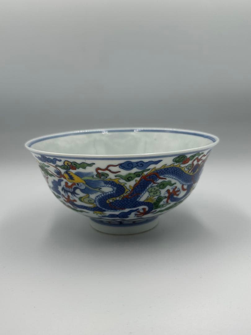 大清乾隆年製　丼茶碗　中国美術