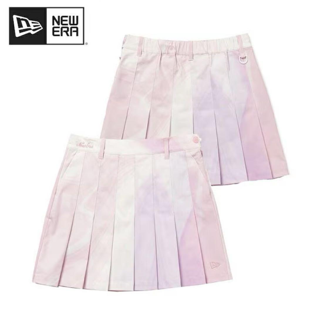 NEW ERA ピンク プリーツスカート 紺野ゆりコラボ