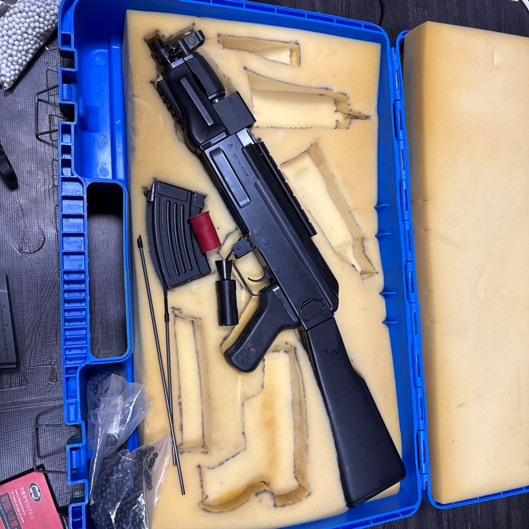 電動ガン AK47β スペツナズ &ワルサーP99ガスガンセット売り 東京マイル
