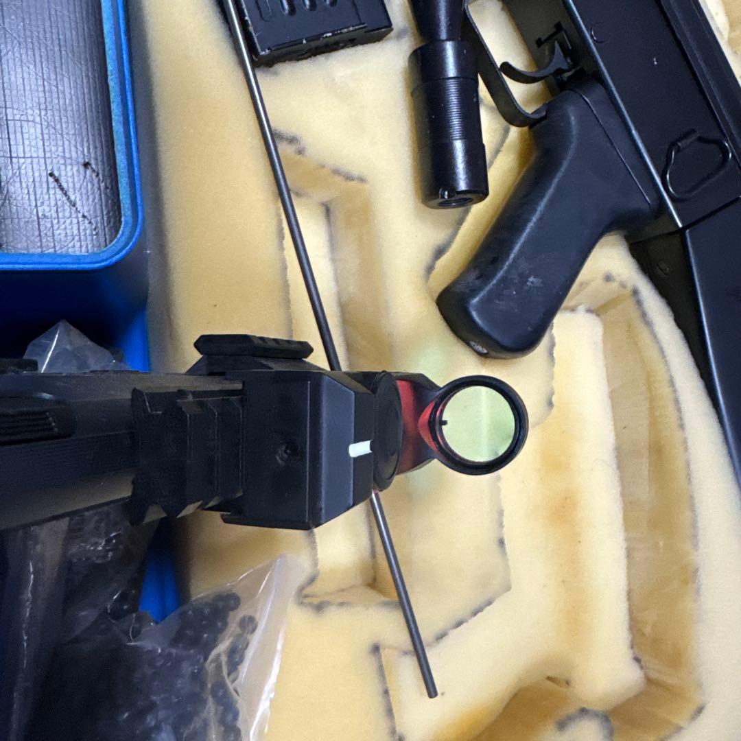 電動ガン AK47β スペツナズ &ワルサーP99ガスガンセット売り 東京マイル