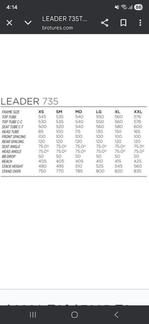 BROTURES LEADER BIKES 735TR ピストバイク