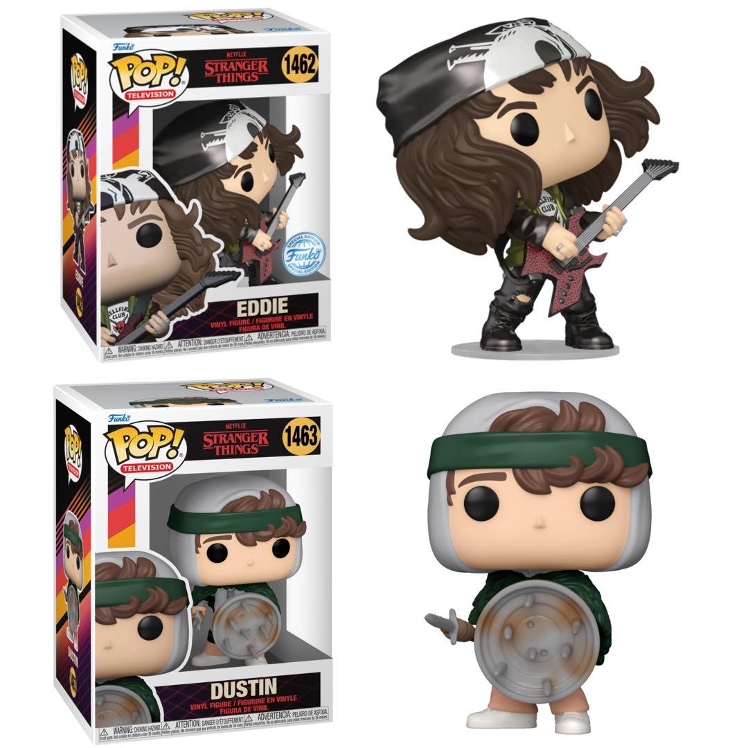 Funko Pop! エディ ダスティン ストレンジャーシングス ケース付き