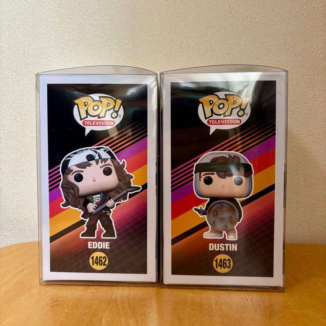 Funko Pop! エディ ダスティン ストレンジャーシングス ケース付き