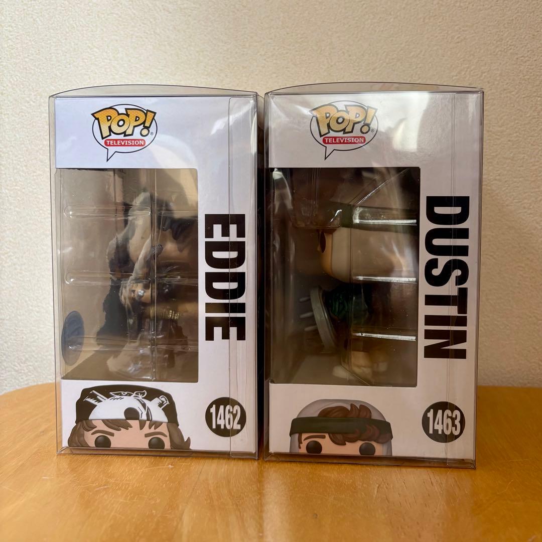 Funko Pop! エディ ダスティン ストレンジャーシングス ケース付き