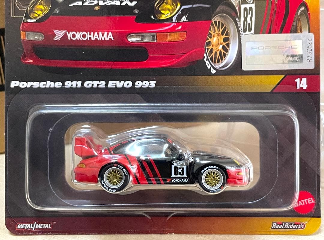HW RLC限定 アドバン ポルシェ911 GT2 EVO 993 エリート64