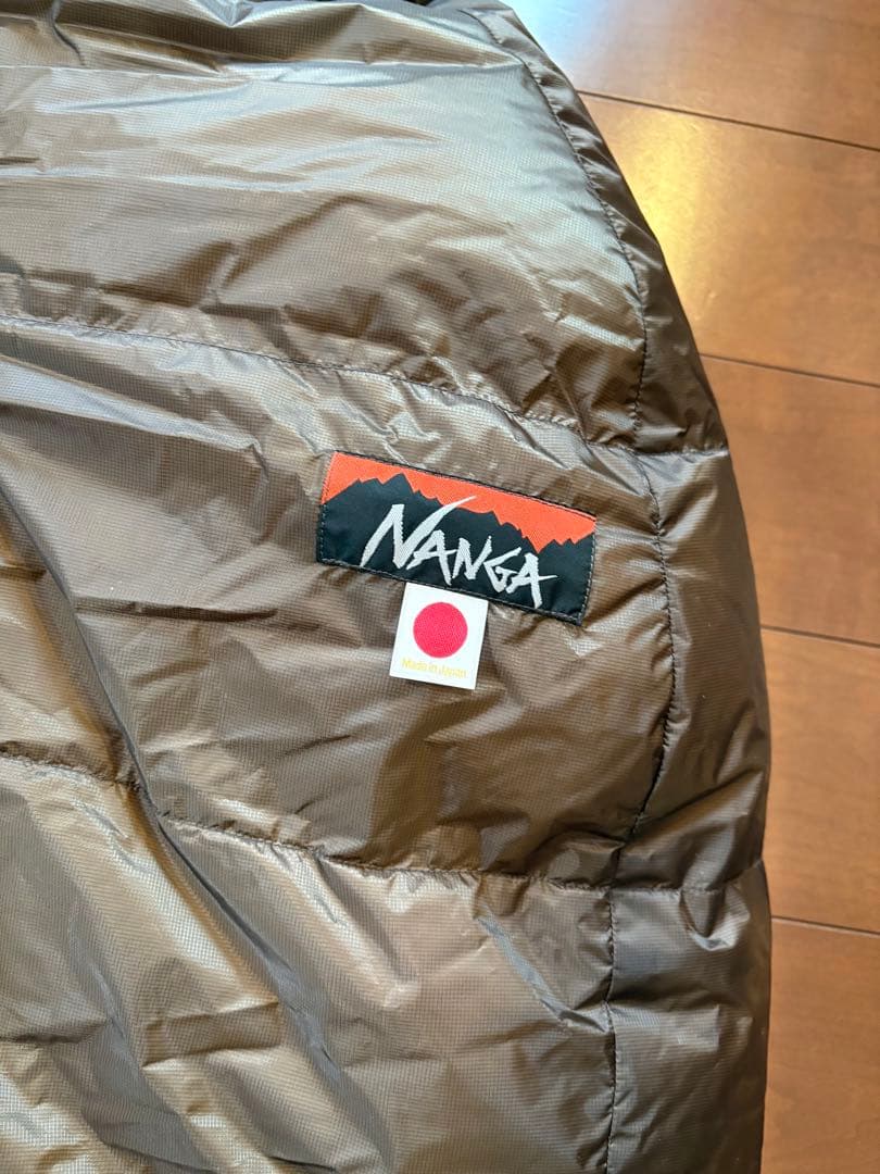 NANGA オーロラライト 600 DX レギュラー ブラウン ナンガ シュラフ
