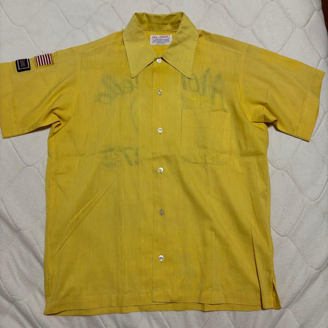 60's ビンテージ ミリタリー ボーリングシャツ 大戦物 ベトジャン VFW
