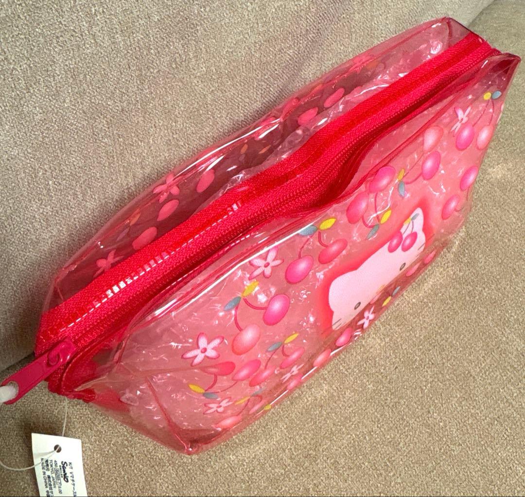 ♡サンリオ♡1998年‼️当時物♡タグ付き未使用♡さくらんぼハローキティポーチ♡