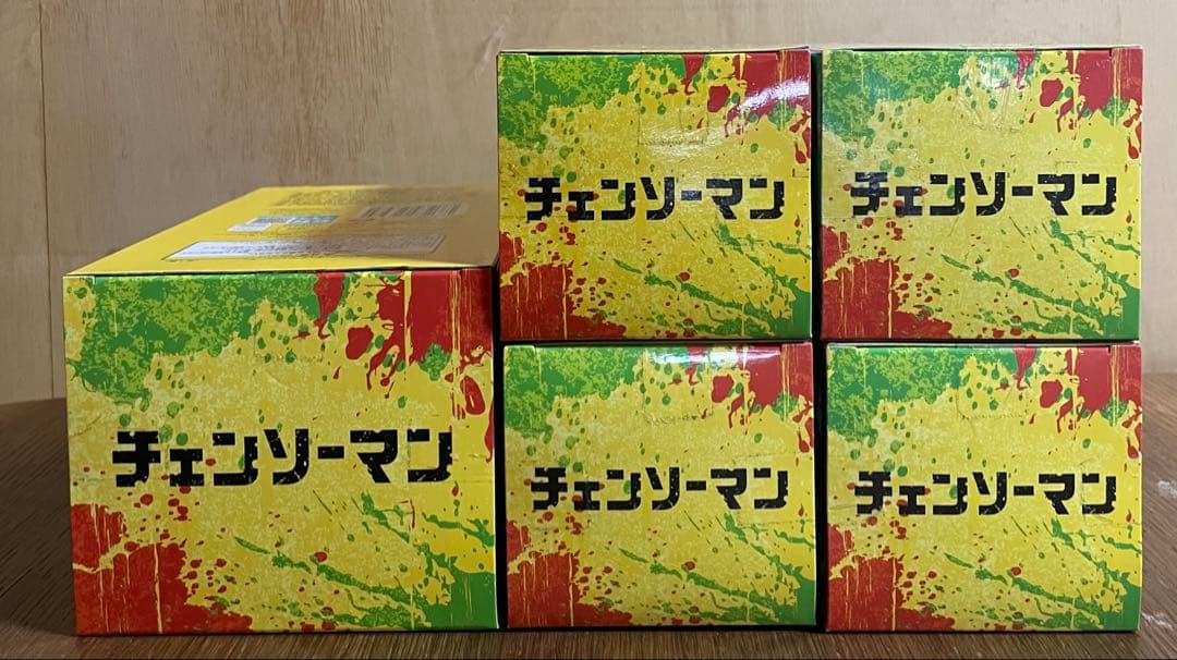【全5種コンプ】チェンソーマン ちょこのせ プレミアムフィギュア セットSEGA
