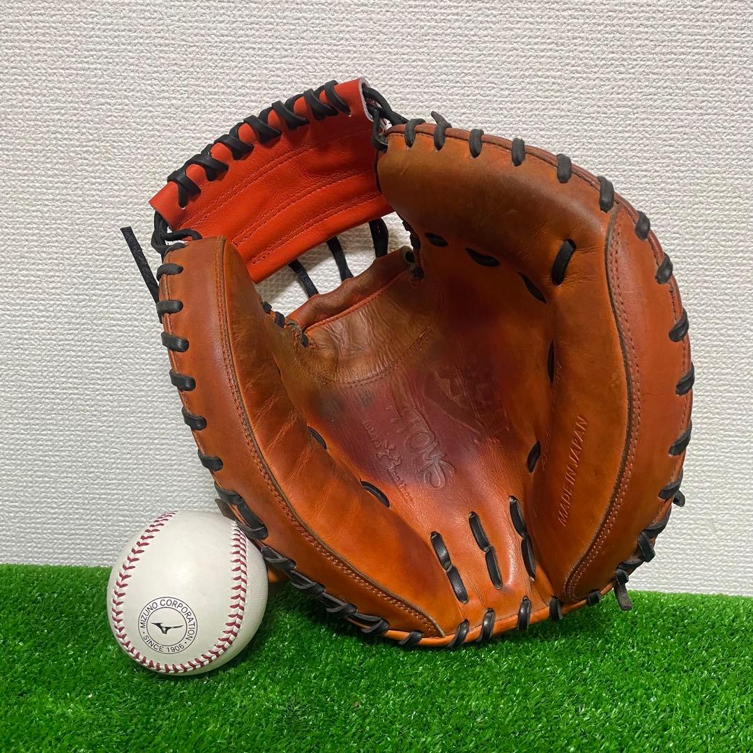 アトムズ　硬式　キャッチャーミット　高校野球対応　限定ジュテルレザー