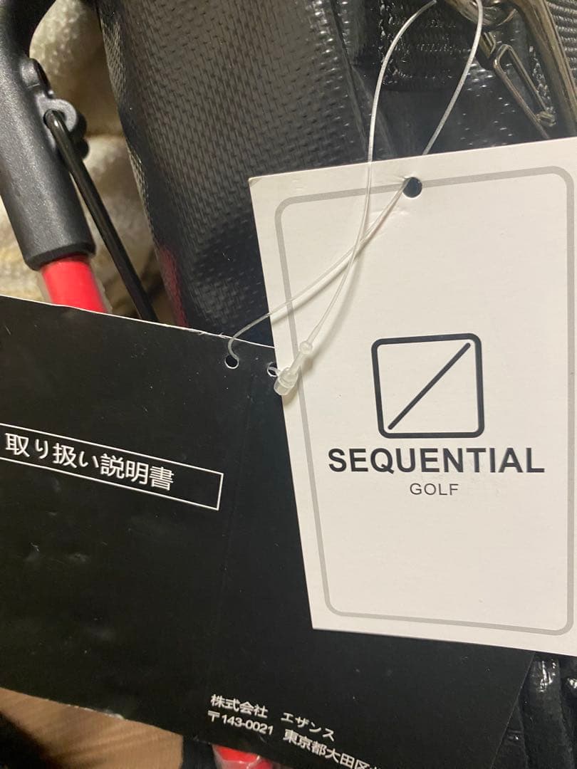 SEQUENTIAL ゴルフサブバッグ スタンドバッグ