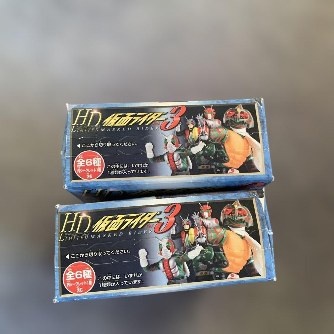 【未開封品】HD 仮面ライダー3 フィギュア 全6種
