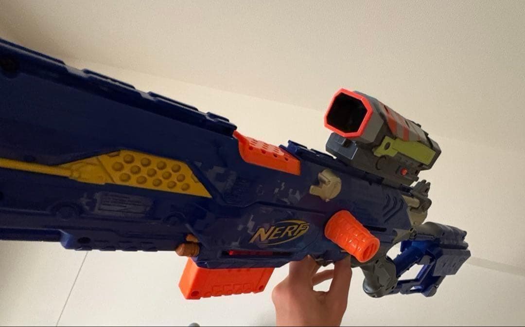 2時まで　送料込　レア　絶版　ロングストライク　Nerf ナーフ　 Hasbro