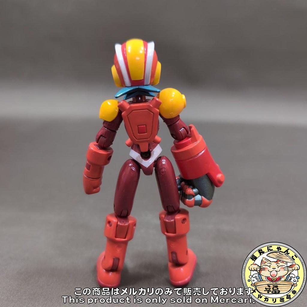 ロックマンエグゼ ロッキンアクション ヒートガッツスタイル フィギュア バンダイ