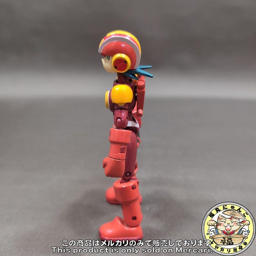 ロックマンエグゼ ロッキンアクション ヒートガッツスタイル フィギュア バンダイ