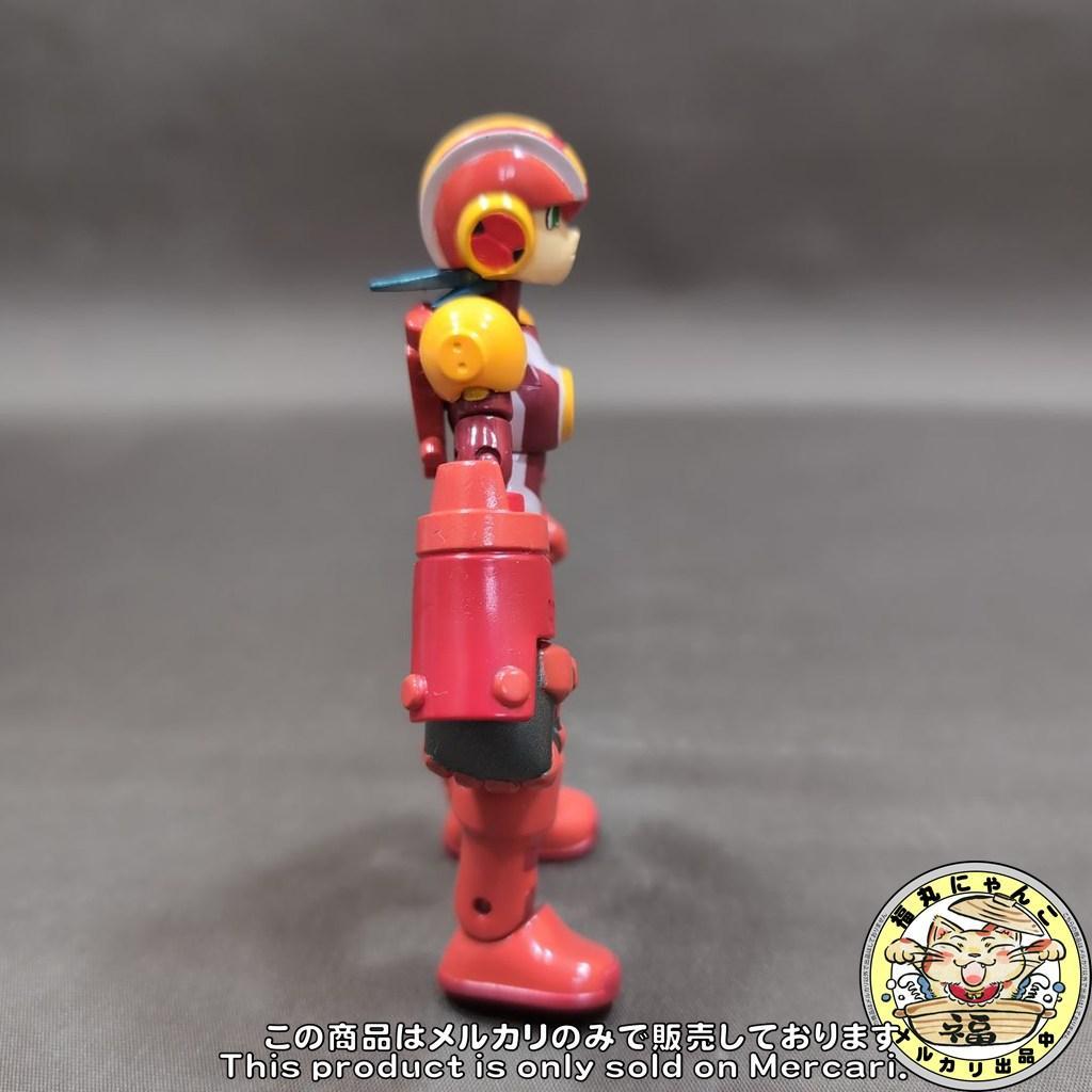 ロックマンエグゼ ロッキンアクション ヒートガッツスタイル フィギュア バンダイ