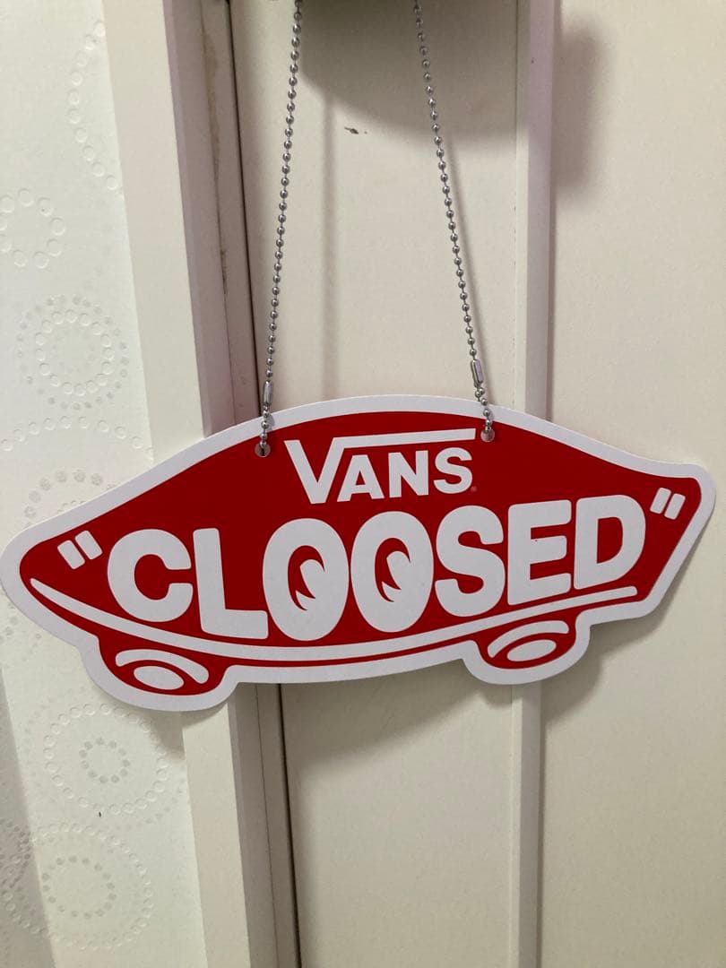 トンキさま vans✖️ムーンアイズ　サインボード【Open.Close】