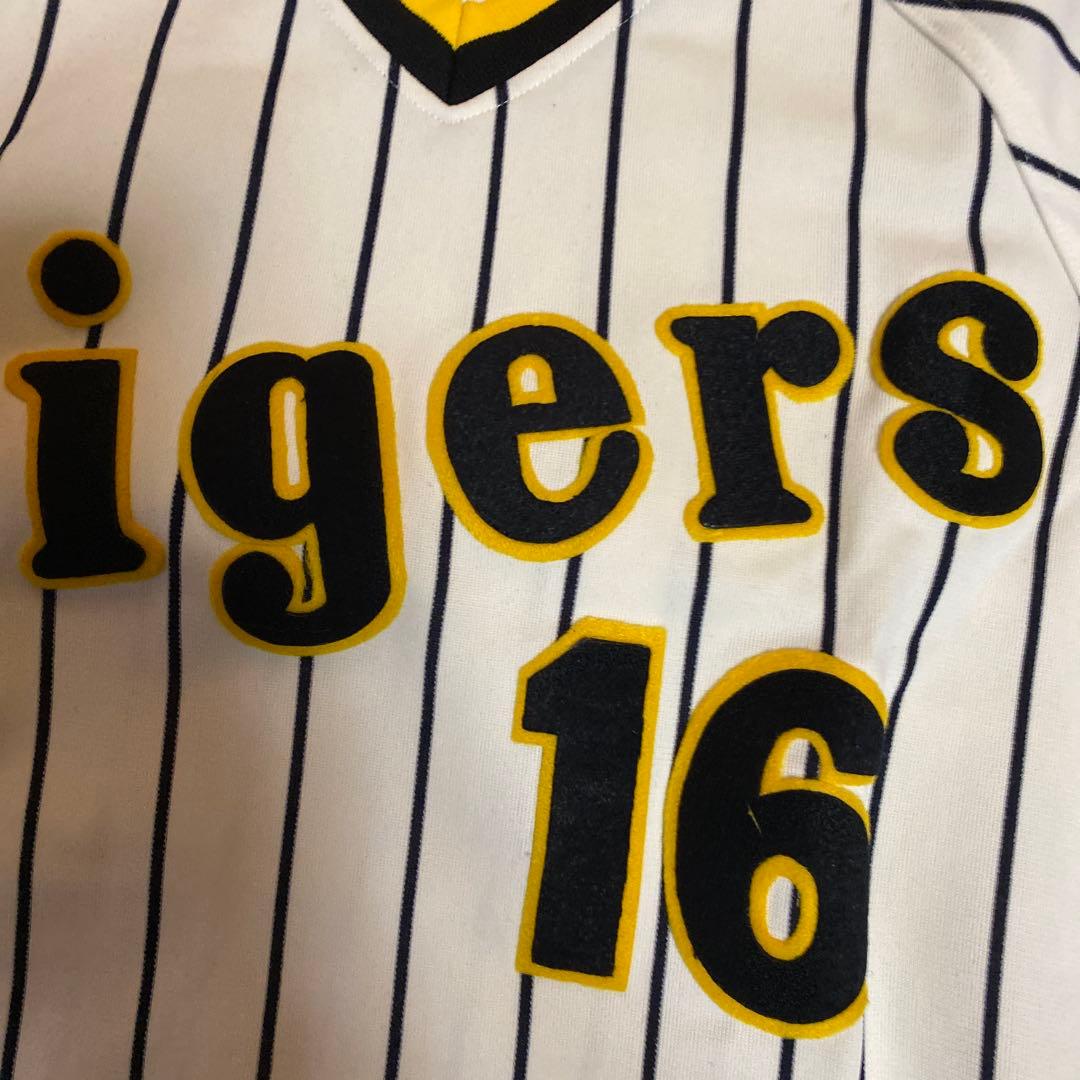 阪神タイガース ユニフォーム シャツ 岡田彰布 背番号16 SSK 当時物