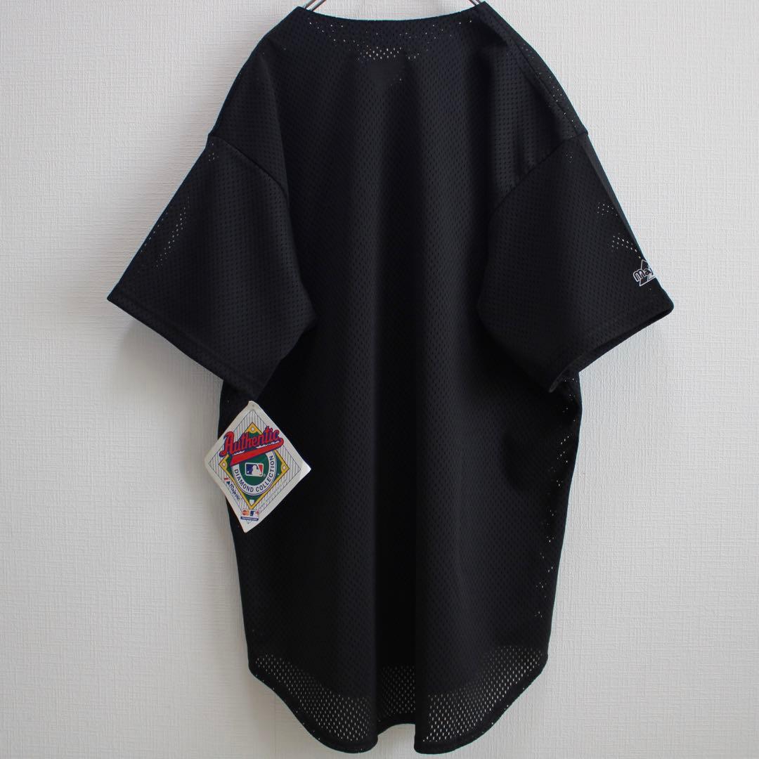 タグ付き未使用　USA製90's majestic NY.Mets ゲームシャツ