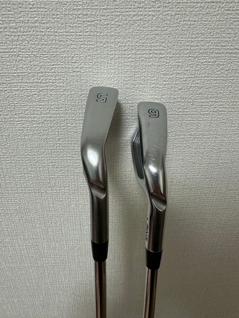 PING i210 5I 6I 2本セット Modus 105 S 黒ドット