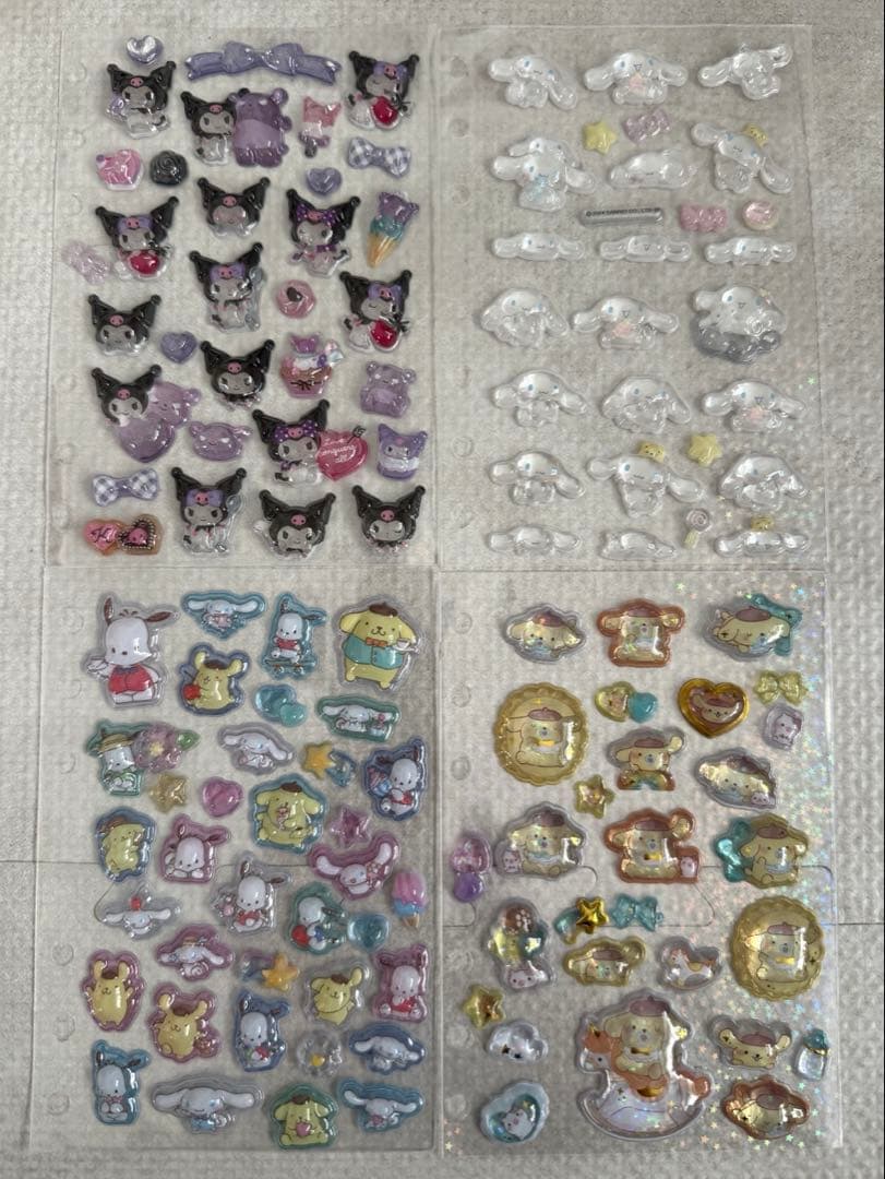 サンリオ ボンボンドロップシール 完成品 正規品