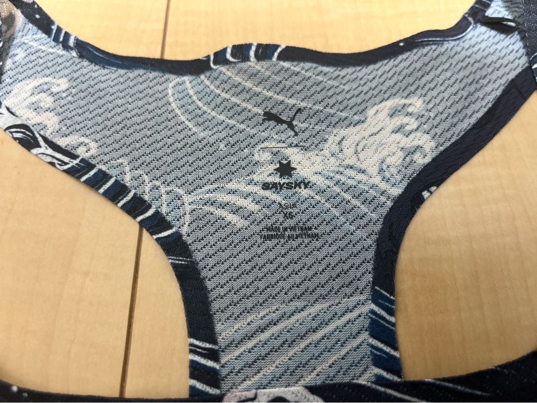 PUMA × SAYSKYシングレッド 色：New Navy サイズ：XS