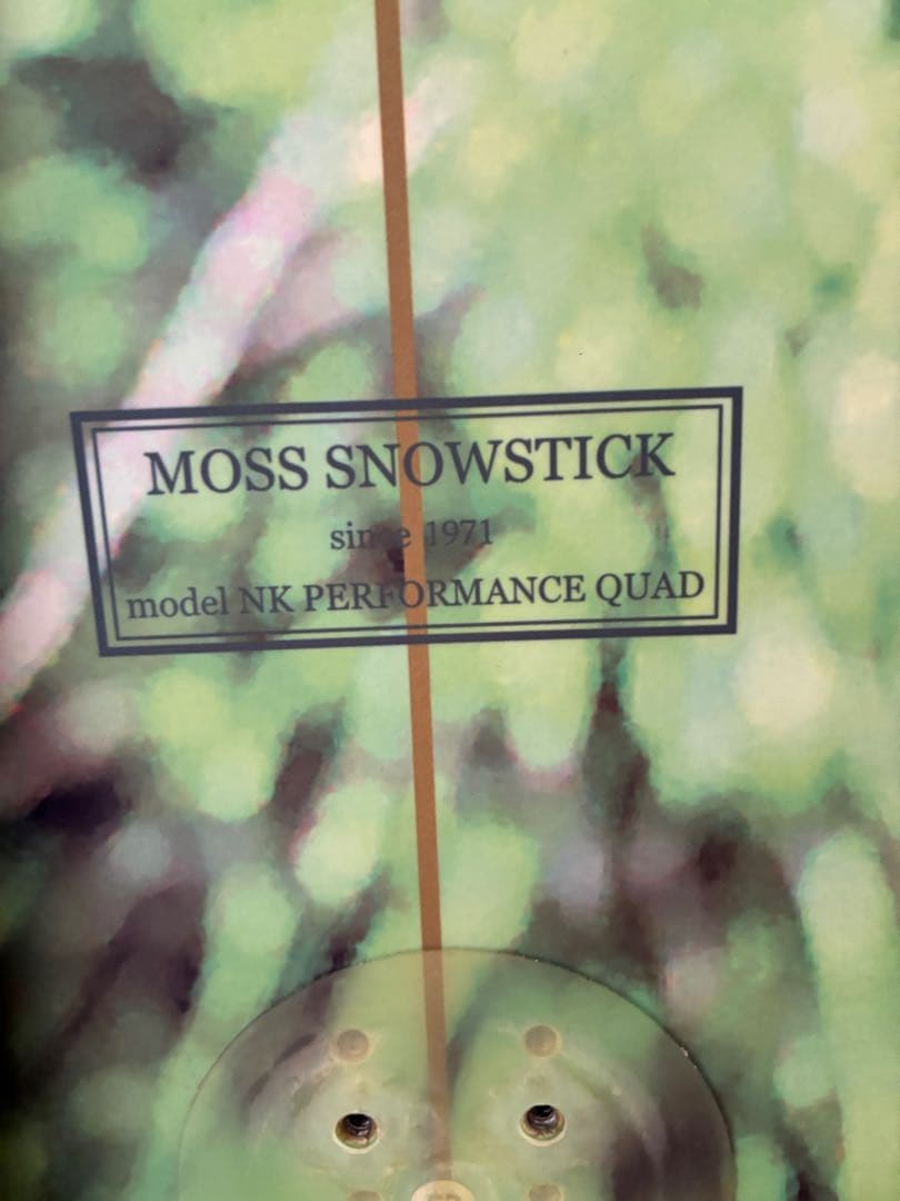 スノーボード MOSS STICK PERFORMANCE QUAD 154