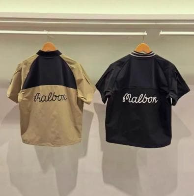 Malbon 2026夏新作 半袖ゴルフウェア 通気性抜群 ストレッチ韓国風 ⭐