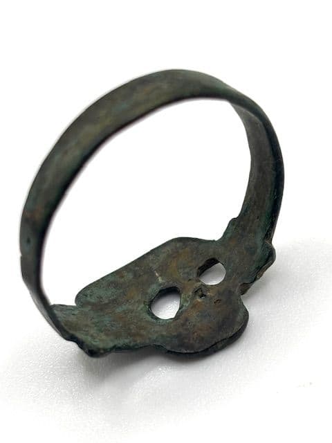 1914’s★ ドイツ帝国陸軍 ★初期 Skull Ring★部隊支給★ WW1