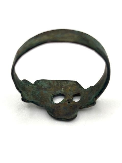 1914’s★ ドイツ帝国陸軍 ★初期 Skull Ring★部隊支給★ WW1