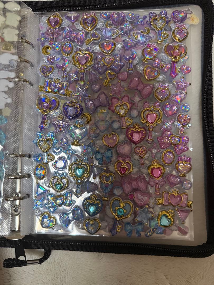 シール帳 A5 完成品 6ページ