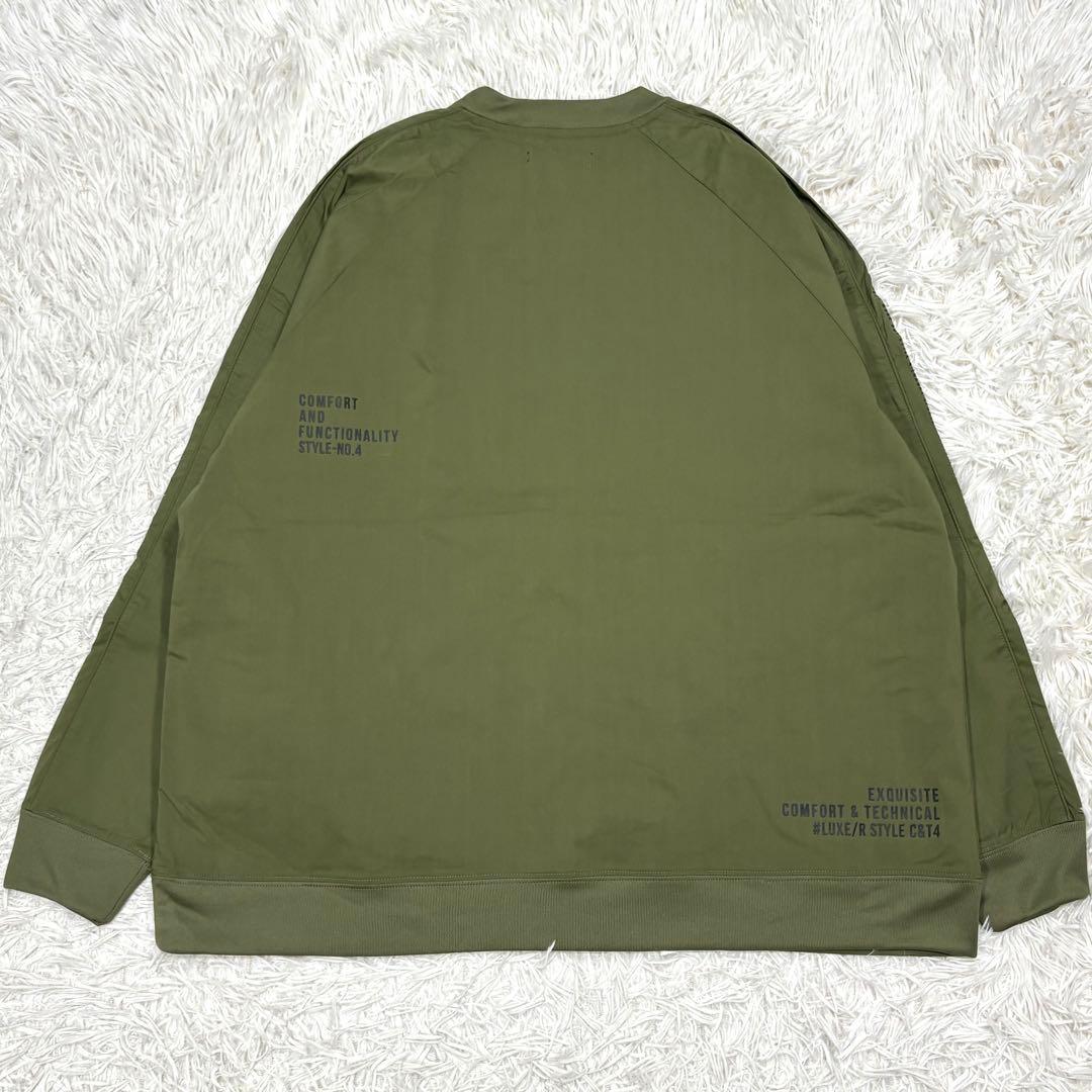 LUXE/R ラグジュ テック ウインドブレーカー XL ナイロンジャケット 緑