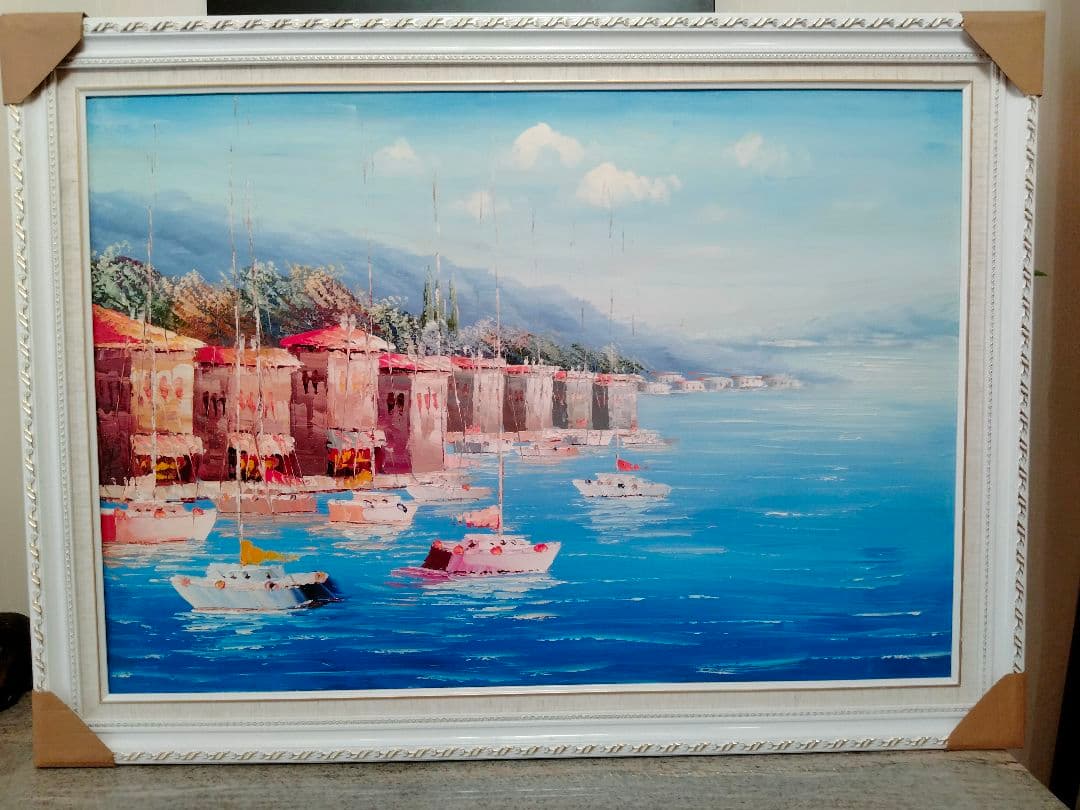 油絵(風景 海)