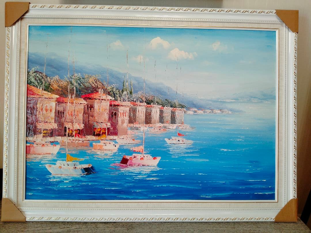 油絵(風景 海)