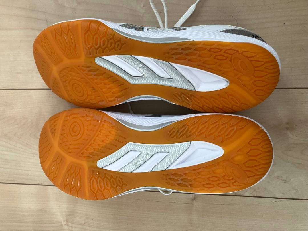 ASICS バレーボールシューズ　29cm ホワイト/シルバー