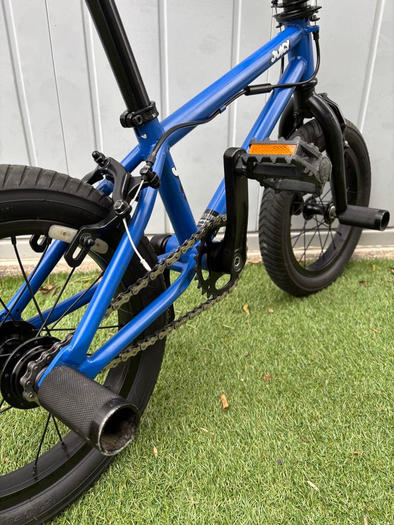 BMX モーテルワークス　JUICY 青　14インチ　子供　キッズ　ジュニア