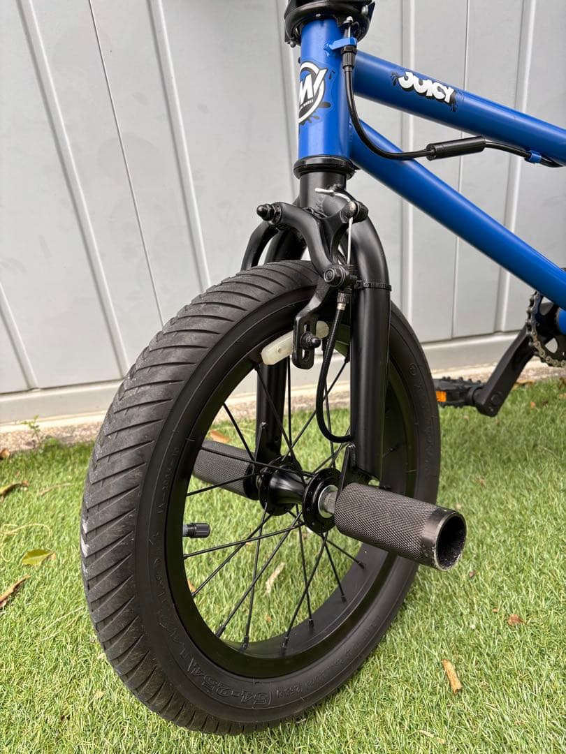 BMX モーテルワークス　JUICY 青　14インチ　子供　キッズ　ジュニア