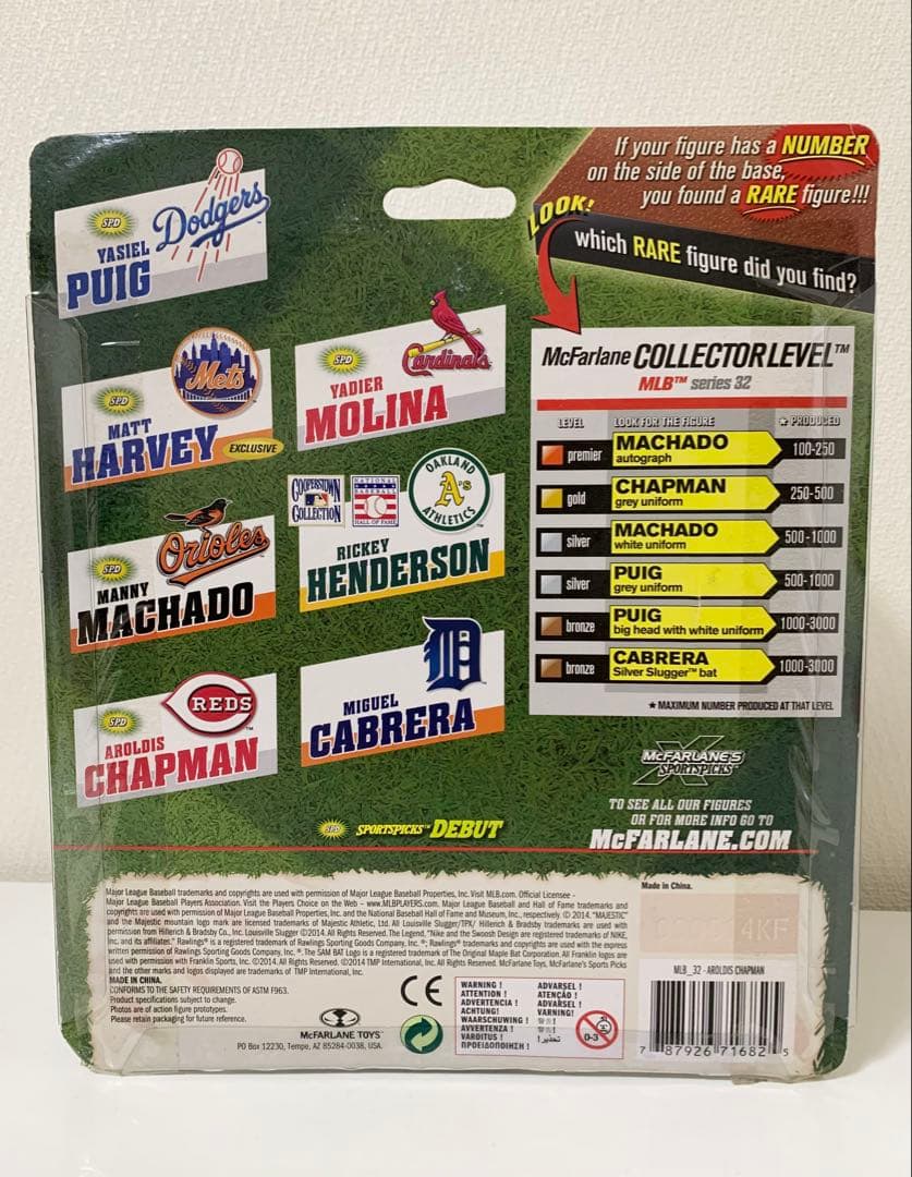 【WBC】Mcfarlane マクファーレン MLBフィギュア チャップマン