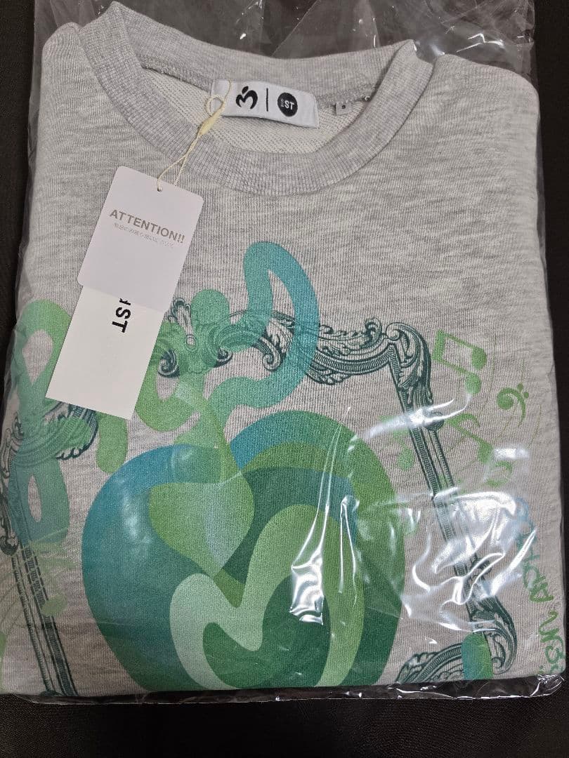 Sグレー Mrs.GREEN APPLE xand STオーバーサイズスウェット