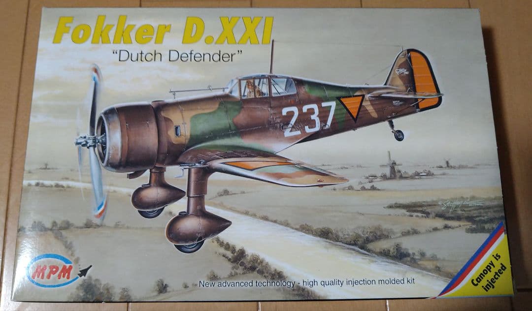 1/72 MPM フェアリー バラクーダ ＆ フォッカー D.21