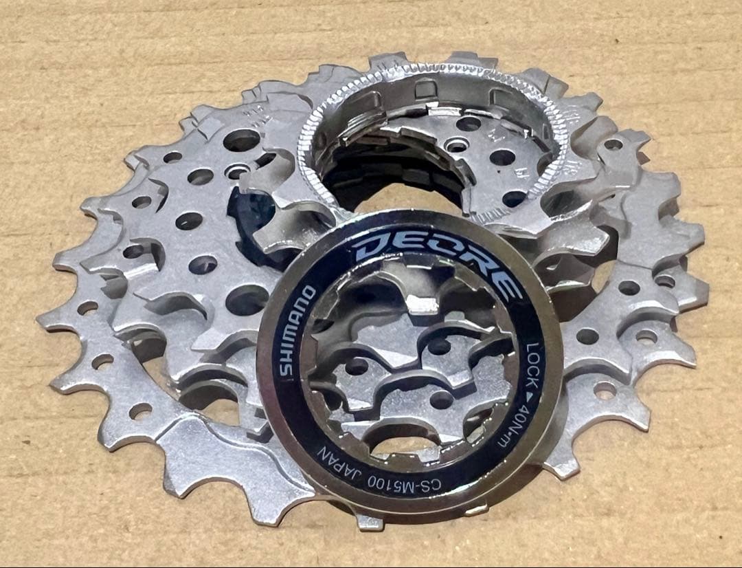 SHIMANO DEORE CS-M5100 (11-51T) 11速