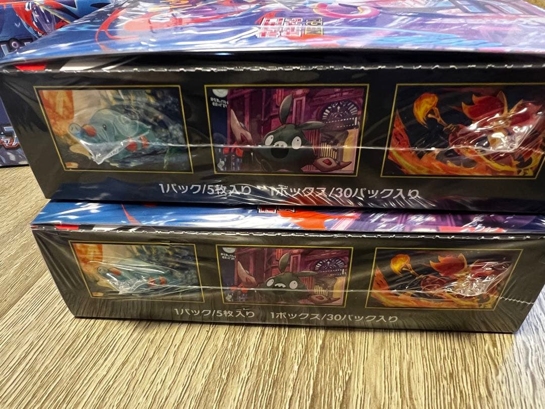ポケモンカード　ニンジャスピナー　4BOX シュリンクあり