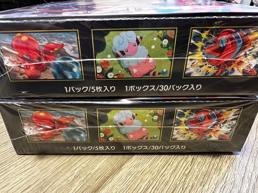 ポケモンカード　ニンジャスピナー　4BOX シュリンクあり
