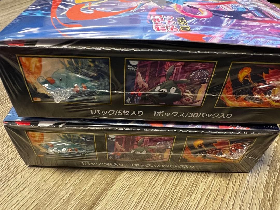 ポケモンカード　ニンジャスピナー　4BOX シュリンクあり