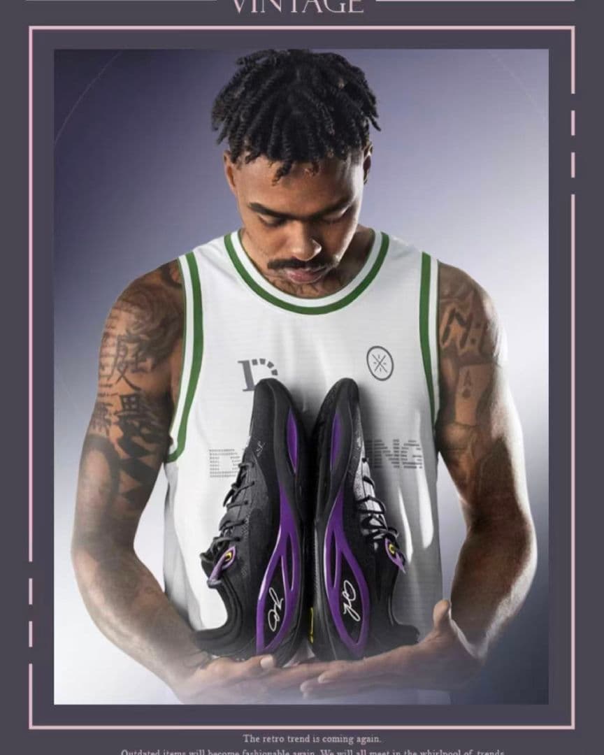 Wade Dlo2\"門徒\" デアンジェロ・ラッセル第2世代 バスケットシューズ