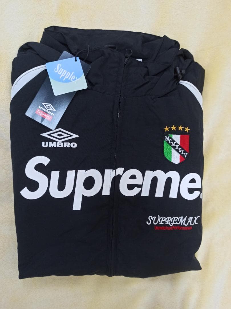 Supreme Umbro コラボ ジャケット 黒 M メンズ