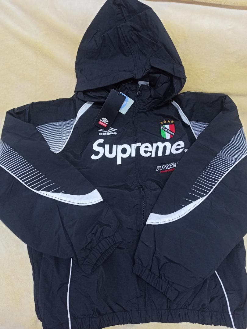 Supreme Umbro コラボ ジャケット 黒 M メンズ