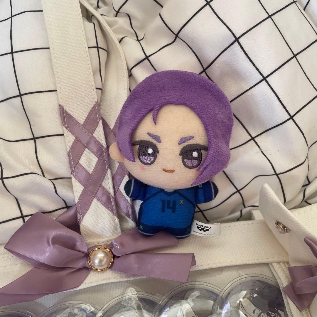 ブルーロック　御影玲王　痛バ　A3　缶バッジ　ザッカマート　ぬいぐるみ　ぬい服