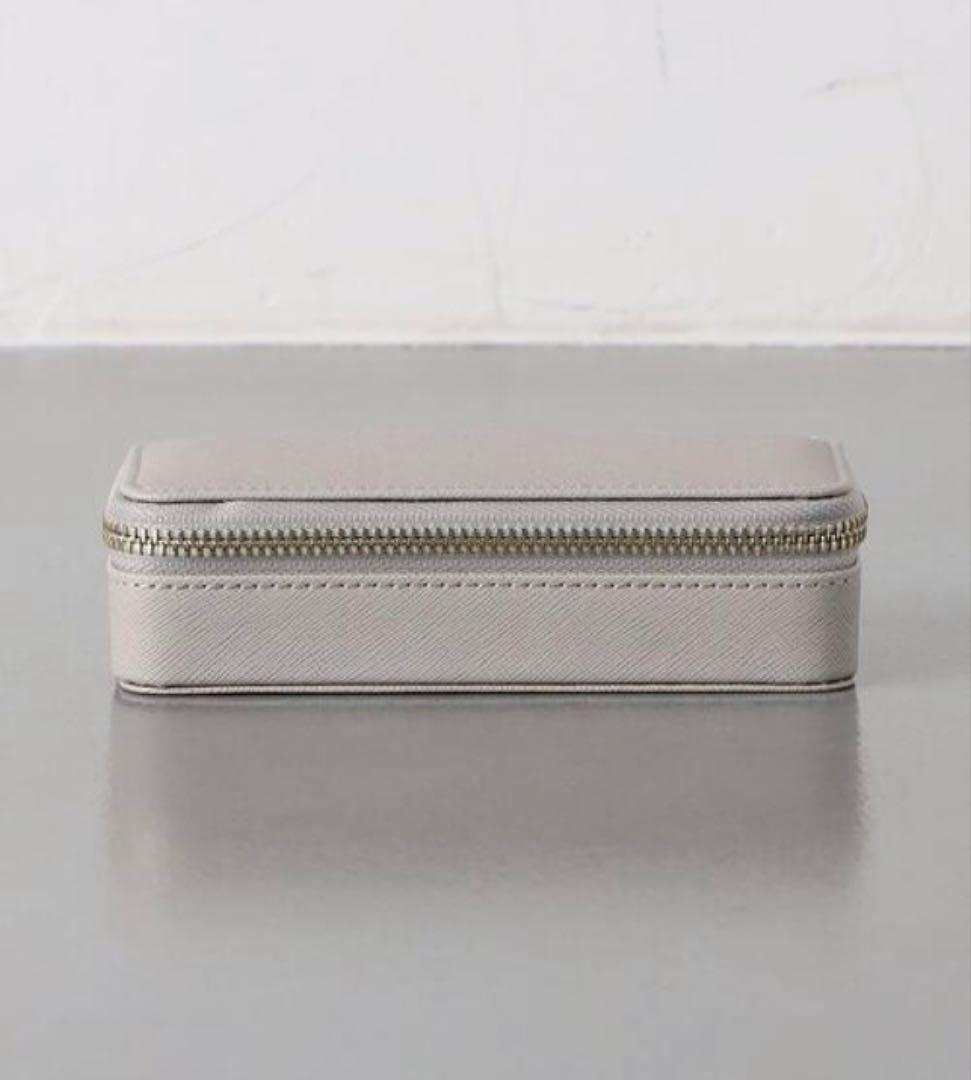 新品未使用品　STACKERS トラベルボックスM グレー アクセサリーケース